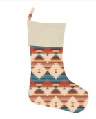 Aztec Christmas Stocking