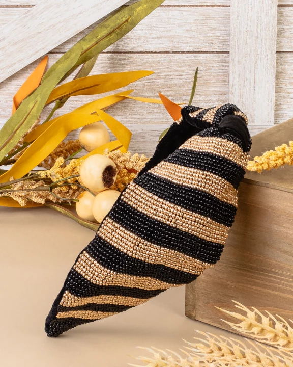1581 - Beaded Striped Headband