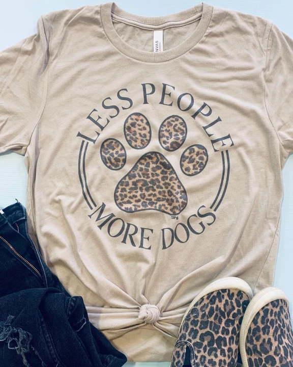 Less People More Dogs Tee | DP1039-SUB-TEE