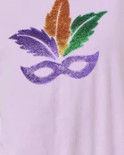 Mardi Grass Sequin Top