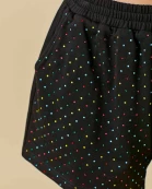 Sparkle Color Stone Shorts