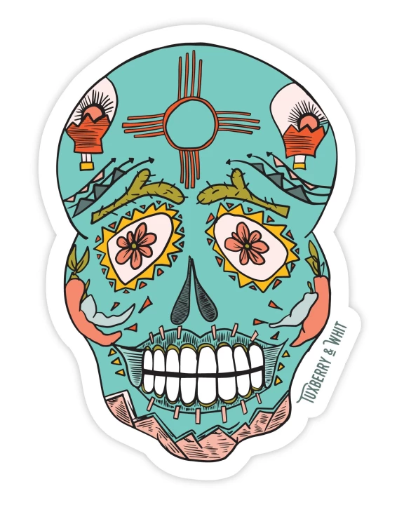 Skull Sticker