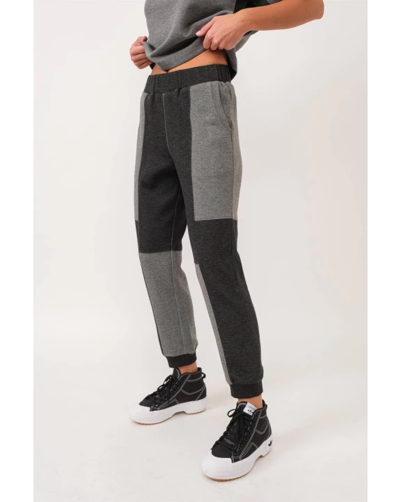 COLOR BLOCK JOGGER PANTS
