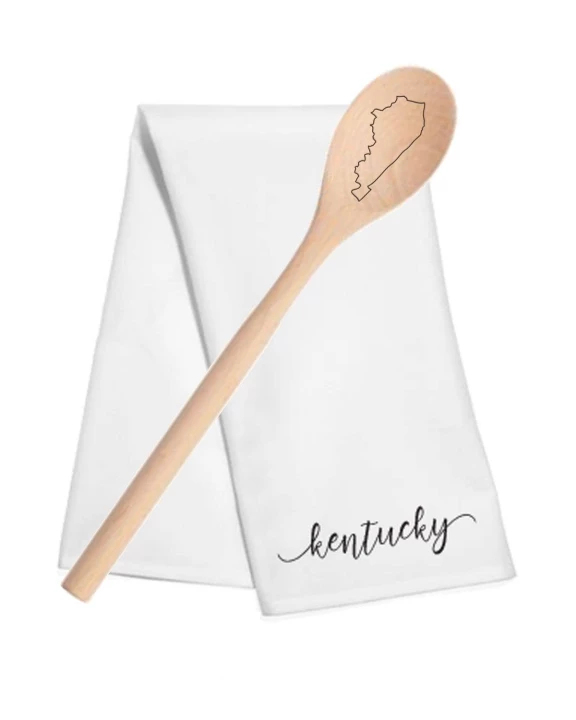 Tea Towel/Spoon Set Kentucky