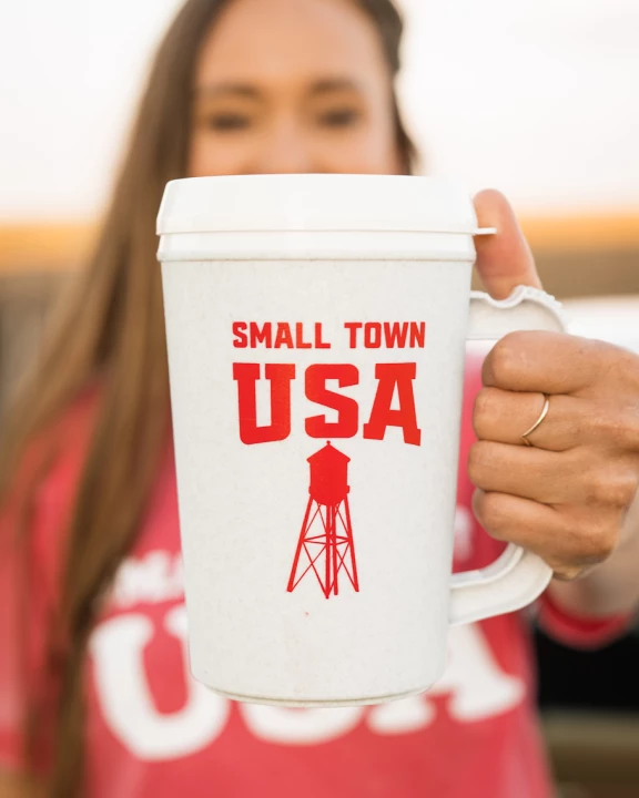 Small Town USA 22 oz Mega Mug