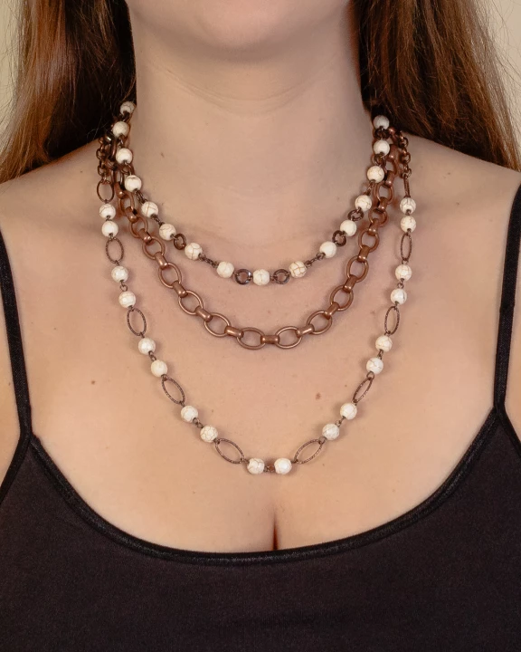 92068 - Squash Blossom Beaded Necklace