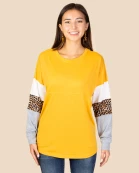 90400 - Spirit Jersey with Leopard Sleeves
