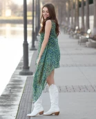 7894 - Leopard Vest