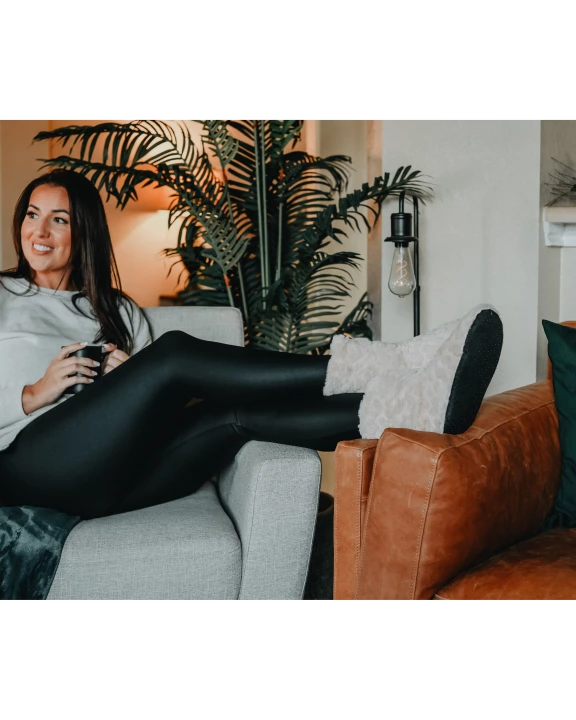 Ready To Ship | The Elena - Plush Fleece Lined Indoor Slipper Boot