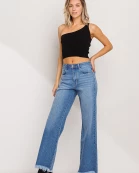 High Rise Wide Leg