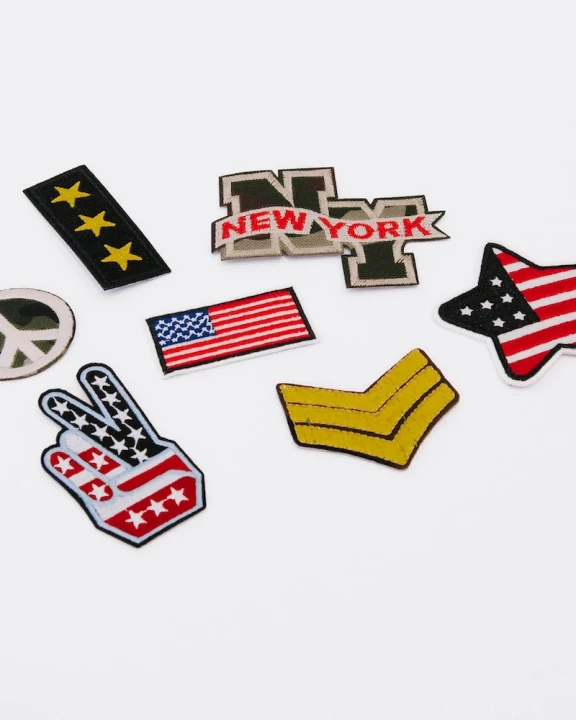 Patriotic Iron On Patch Bundle (7 pcs) Wholesale