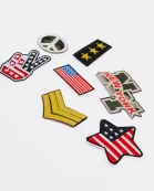 Patriotic Iron On Patch Bundle (7 pcs) Wholesale