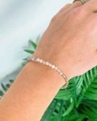 Semi Precious Beaded Stretch Bracelets