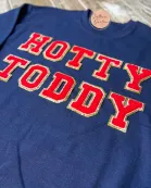 HOTTY TODDY Chenille Patch Sweatshirt