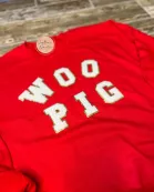 WOO PIG Chenille Patch Sweatshirt