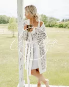 Luxe Robe - Beige Leopard RTS