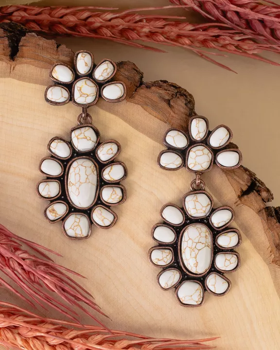 93343 - Squash Blossom Earrings