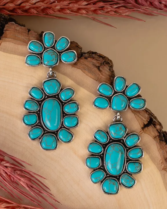 93343 - Squash Blossom Earrings