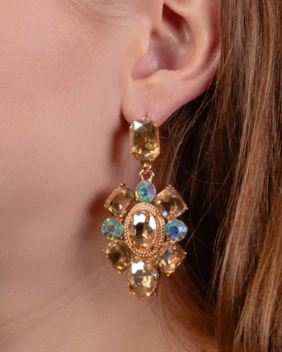 1368 - Crystal Drop Earrings