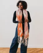 Diamond Fade Chunky Scarf Wholesale