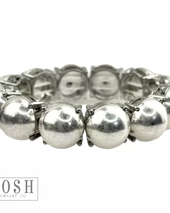 Matte bead bracelet