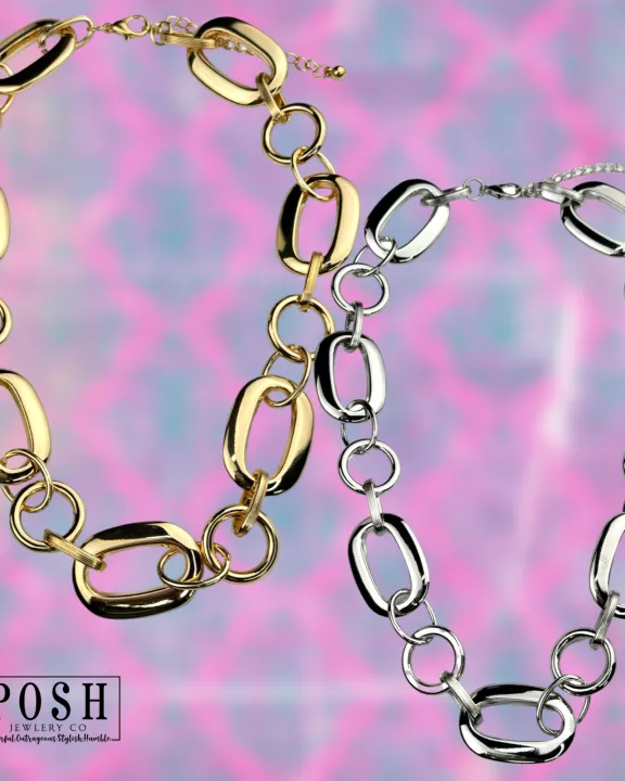 Shiny chain necklace