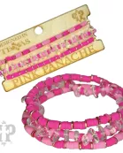 Variety bead bracelet stack set