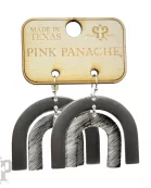 Metallic arch earring, last call