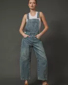 MAP2994 SLOUCHY RELAX FIT DENIM OVERALL