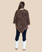 6381 - Leopard Poncho