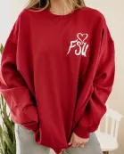 FSU Seminoles Lyric Puff Ink Maroon Sweatshirt