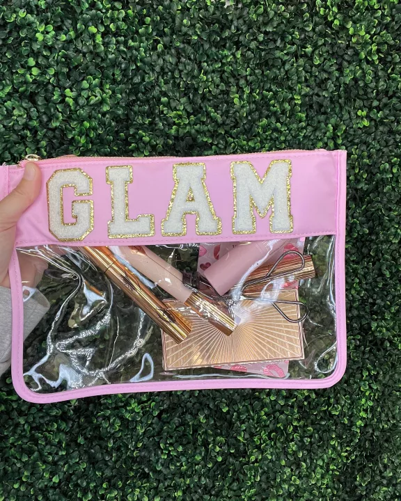 Glam Clear Nylon Pouch