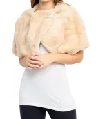 Nina Leonard Faux Fur