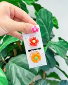 Kids Mini Daisy Acrylic Hair Clip Sets