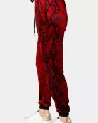 Meadow Velour Joggers - Lava Rock