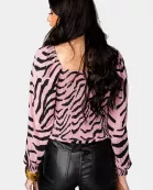 Bailey Smocked Back Top - Savannah