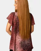 Avril Flutter Sleeve V-Neck Top - Puma