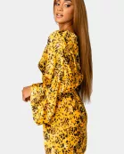 Gabriella Cocktail Dress - Tortoiseshell