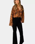 Ariana Kimono Sleeve Bodysuit - Mowgli