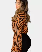 Ariana Kimono Sleeve Bodysuit - Mowgli