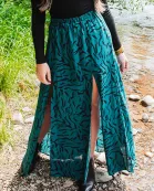 Bridget Maxi Skirt - Juniper