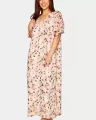 Pamela Caftan Maxi Dress - Shell