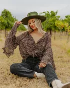 Mason Long Sleeve Ruffle Blouse - Te Amo