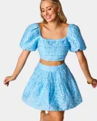 Cutie Two-Piece Set - Hyacinth