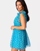 Melanie Tie-Shoulder Mini Dress - Mickey