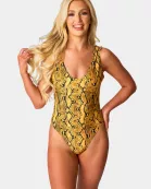 Bondi One-Piece Swimsuit - Snake Charmer