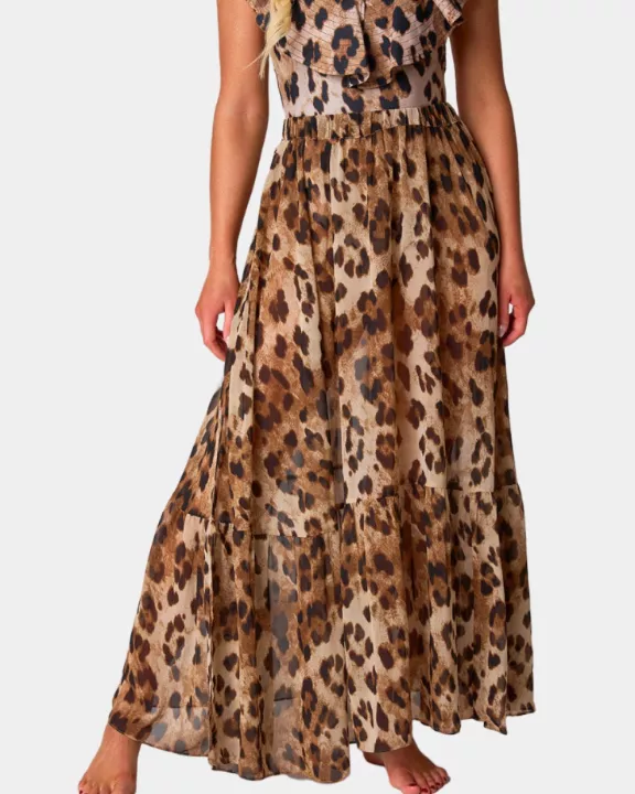 Bicoastal Swim Cover Up  Skirt - Prowl