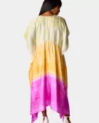 Mamie Caftan Maxi Dress - Strawberry Limeade