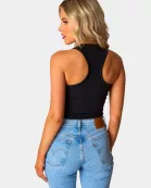 Jada Racerback Bodysuit - Panther