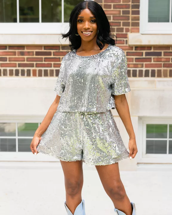 Laura Sequin Set - Silver